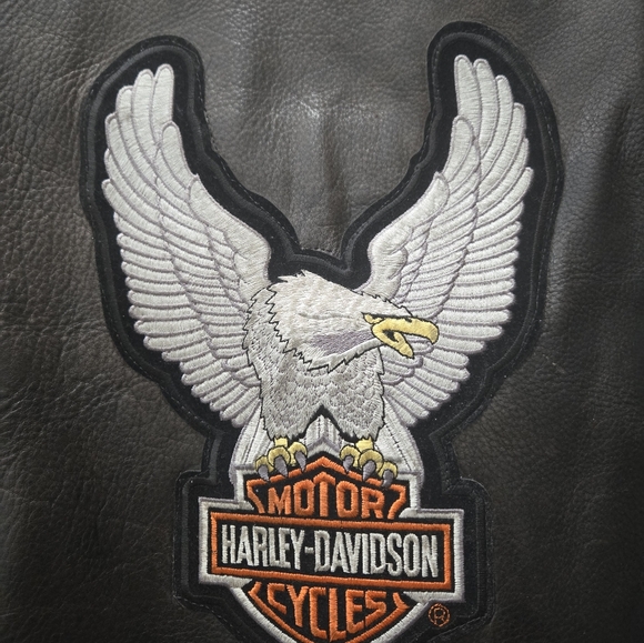 Mens Fox Creek Leather Jacket - Picture 3 of 6